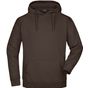 James&Nicholson Hooded Sweat brown