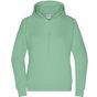 James&Nicholson Ladies´ Lounge Hoody jade_green