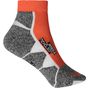 James&Nicholson Sport Sneaker Socks bright_orange/white