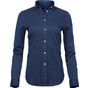 tee jays Ladies Casual twill shirt indigo