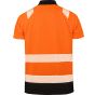 Result Recycled safety polo shirt fluorescent_orange