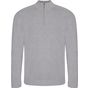 AWDis Ecologie Wahkan 1/4 Zip Sustainable Sweater heather_grey
