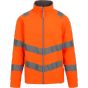 Regatta Men's Hi-Vis Pro Contract Ablaze 2 Layer Softshell Jacket orange
