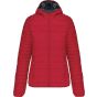 Kariban Doudoune légère à capuche pour femme red