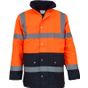 yoko Veste de sécurité bicolore haute visibilité hi_vis_orange/navy