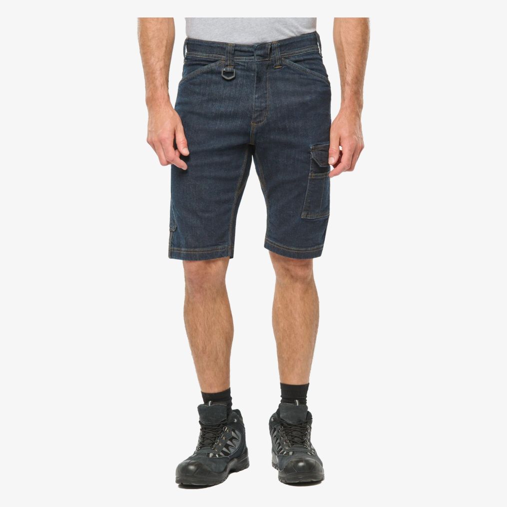 Bermuda denim multipoches homme WK Designed To Work