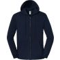 fruit of the loom Iconic Premium Hooded Sweat Jacket deep_navy