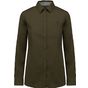 Kariban Chemise coton Nevada manches longues femme light_khaki