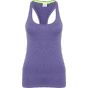 Tombo Ladies' racer back vest purple_marl