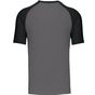 Kariban Baseball - T-shirt bicolore manches courtes slate_grey/black