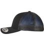 flexfit Trucker Recycled Polyester Fabric Cap black