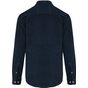 Kariban Chemise manches longues en velours homme washed_dark_navy