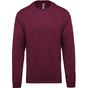 Kariban Sweat-shirt col rond  wine