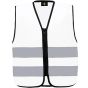 Korntex Safety Vest For Kids With Zipper White