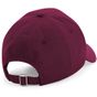 Beechfield Casquette authentique à 5 panneaux burgundy