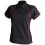finden-&-hales PERFORMANCE POLO WOMEN black/red