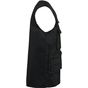 WK-Designed-To-Work Gilet polycoton multipoches doublé unisexe black