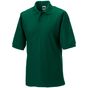 Russell Polo, Blended Fabric bottle_green
