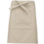 Kariban Tablier polycoton mi-long beige