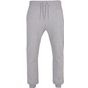 Build Your Brand Organic Basic Sweatpants heather_grey