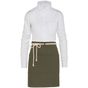 SG Accessories - Bistro Corsica - Cord Bistro Apron with Pocket olive