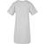 Build Your Brand Ladies Tee Dress light_asphalt