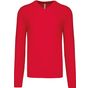 Kariban Pull col V homme red