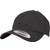 flexfit Peached Cotton Twill Dad Cap black