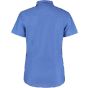 Kustom Kit Workwear Oxford Shirt Short Sleeve Italian blue