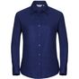 Russell Collection Ladies’ long sleeve tailored oxford shirt bright_royal