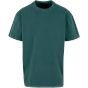 Build Your Brand Acid Washed Heavy Oversize Tee bottle_green