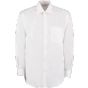 Kustom Kit Business Shirt Long Sleeve White