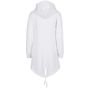 Build Your Brand Ladies Sweat Parka white