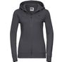 Russell Authentic Sweat Capuche Zippé Femme convoy_grey