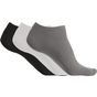 ProAct Socquettes microfibre - pack de 3 paires storm_grey/white/black