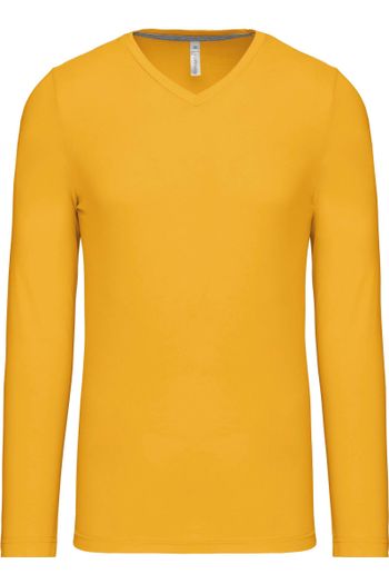 Image produit T-shirt col V manches longues
