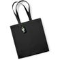 Westford Mill Sac shopping classique en coton issu du commerce équitable black
