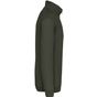 Kariban Sweat-shirt col zippé  dark_khaki