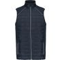 WK Designed To Work Bodywarmer Day To Day bi-matière unisexe navy/silver