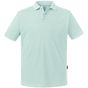 Russell-pure-organic Men's Pure Organic Polo aqua