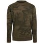 Build Your Brand Camo Crewneck olive_camo