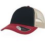 Atlantis Rapper Canvas navy/burgundy/beige