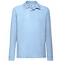 fruit of the loom Long Sleeve 65/35 Polo Kids ciel