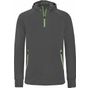 ProAct Sweatshirt capuche 1/4 zip sport  dark_grey