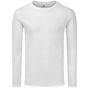 fruit of the loom Iconic 150 Classic Long Sleeve T white