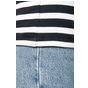 kariban T-shirt marin col rond Bio femme navy/white_stripe