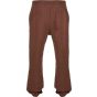 Build Your Brand Fluffy Sweatpants Chocolate brown