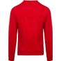 kariban Sweat-shirt col rond  red