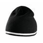 K-up Bonnet bande bicolore contrastée black/white/black