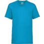 fruit of the loom Kids valueweight T azure blue